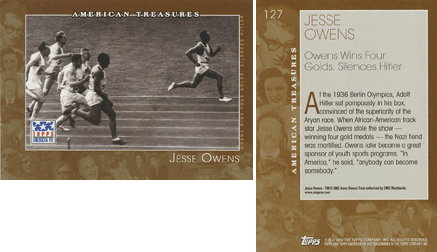 American Pie (Topps), 2002 - Jesse Owens