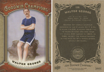 Goodwin Champions, 2014 - Walter George