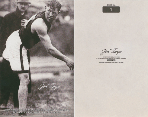 Panini Golden Age, 2013 - Jim Thorpe