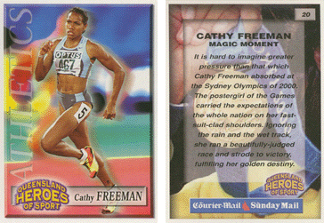 Queensland Heroes of Sport (Courier Mail) - Cathy Freeman